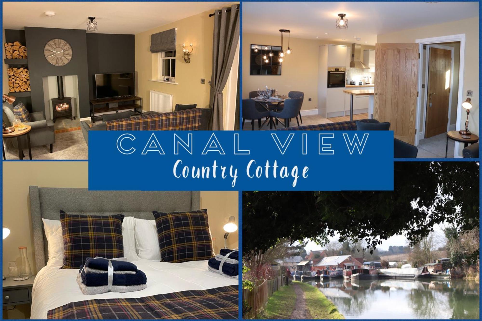 Canal View Cottage With Log Fire & Parking Blisworth Extérieur photo